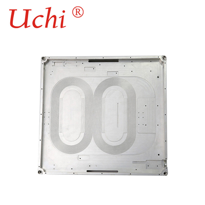 Soldadura de fricção líquida de fibra ótica de alumínio da placa dobro de placa 800W refrigerando