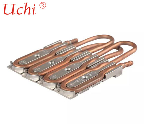 Placas frias líquidas de cobre OEM para resfriamento industrial de IGBT