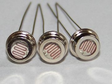 Metal revestido da pilha fotocondutora dos CD do ohm 10M de 12mm para o circuito elétrico