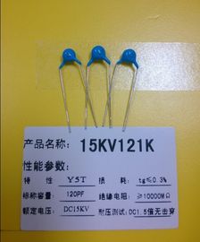 Y5T 15KV101K 15KV Resistor de filme de carbono 100pf Capacitor de cerâmica de alta tensão