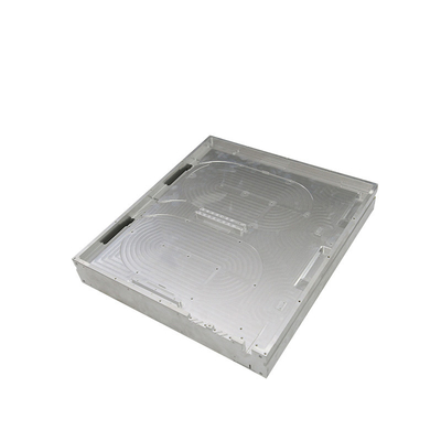 Placa fria de fibra ótica de alumínio, placa fria líquida da soldadura de fricção