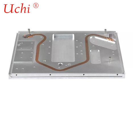 Dissipador de calor eficiente placa fria de resfriamento líquido para laser