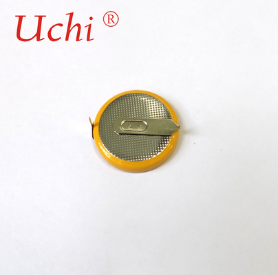 bateria de lítio da pilha do botão de 3V Li-MnO2, bateria da pilha da moeda do botão do lítio para o relógio