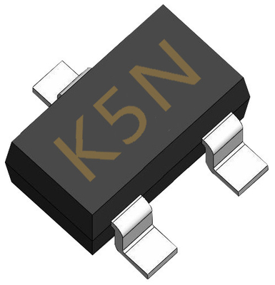 SOT-323 3904W /3906W NPN Transistor Plano Epitaxial de Silício PNP