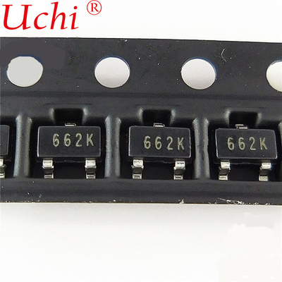 Regulador de tensão SMD IC SOT-23 662K 6206 3.3V SOT23-3