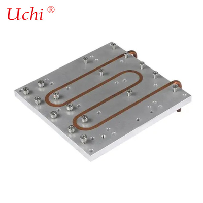 China Tubos de cobre de placa fria líquida prensada