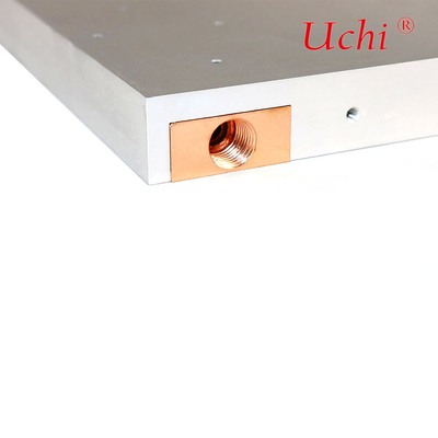 Equipamento industrial Profil de alumínio Radiador de tubo de cobre de alta potência Refrigerado a água Radiador de placa Processamento personalizado
