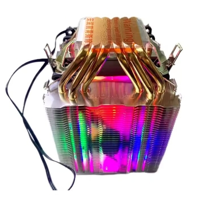 Dual Tower CPU Fano Cooler Alumínio Heatsink PC placa-mãe CPU Cooler