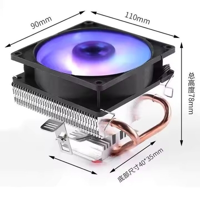 Venda de rebaixamento 12v DC Fener Cooler Mini Alumínio Heatsink CPU Cooler