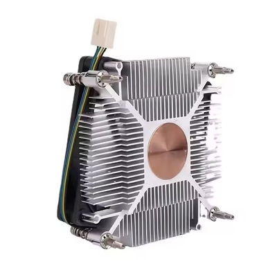 12v Dc Ventilador Cpu Refrigerador Push Down Tipo Refrigerador Processador de computador Ventiladores de arrefecimento de ar