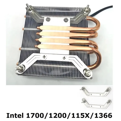 Customizado ODM Super Thin Cpu Cooler 36mm espessura Altura AMD AM4 AM3 FM2 1200 115X 1700 1366 Heatsink Fan 1U Radiador de servidor