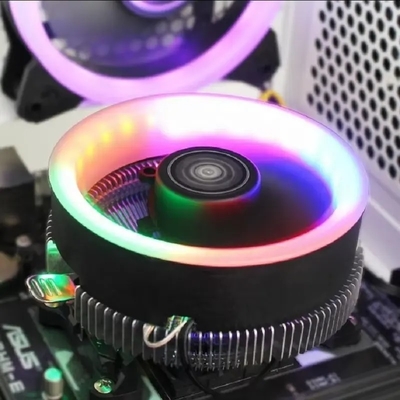 Mini CPU Cooler Alumínio Heatsink CPU Cooler Push-Down Tipo