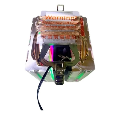ARGB 8 Fans de tubos de calor Frio de CPU de sumidouro de alumínio