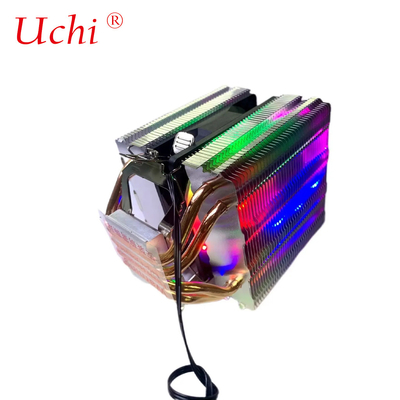 ARGB 8 Fans de tubos de calor Frio de CPU de sumidouro de alumínio