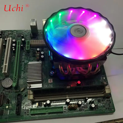Função Geral Computador Cpu Refrigerador RGB Refrigerador de Ar Fano Lava-chamas