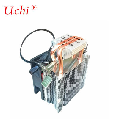 Refrigerador Cpu lateral vertical Refrigerador de 92 mm Ventilador 2 Tubo de aquecimento de cobre Para PC Computador Socket Universal AMD Intel Processador IC