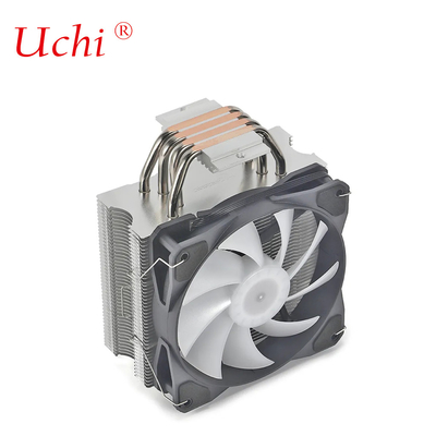 Gamer 6 Radiador de tubo de aquecimento RGB CPU Fator de arrefecimento Para 115X1366 2011