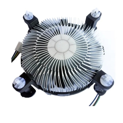 Logotipo OEM 9cm 90mm Ventilador silencioso PWM 3p 4p Baixo ruído para computador Intel I3i I5 Processador 775 1150 1151 1155 1156 Ventilador de resfriamento da CPU
