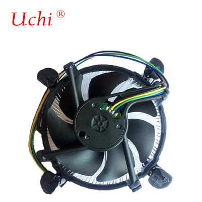 Logotipo OEM 9cm 90mm Ventilador silencioso PWM 3p 4p Baixo ruído para computador Intel I3i I5 Processador 775 1150 1151 1155 1156 Ventilador de resfriamento da CPU