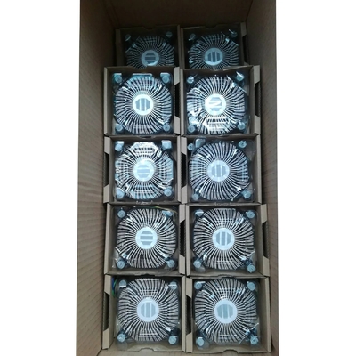 Logotipo OEM 9cm 90mm Ventilador silencioso PWM 3p 4p Baixo ruído para computador Intel I3i I5 Processador 775 1150 1151 1155 1156 Ventilador de resfriamento da CPU