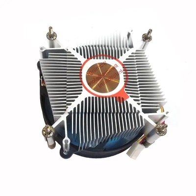12V Dc Copper Center Radiator TDP 75W Para Processador de Pc Refrigerador 4 pin PWM Socket 1700 1200 1150 1151 1155 1156 Cpu Fano de Ar Refrigerador