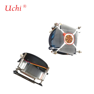 12V Dc Copper Center Radiator TDP 75W Para Processador de Pc Refrigerador 4 pin PWM Socket 1700 1200 1150 1151 1155 1156 Cpu Fano de Ar Refrigerador