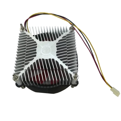 Cpu Cooler PC Intel Processador Socket Lga775 115 Alumínio Fator de aquecimento do sumidouro 3-Pin 4-Pin Pwm Função