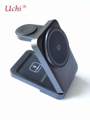Private Mold G12 dobrável multifuncional carregamento rápido carregador sem fio três em um para smartphones relógios fones de ouvido