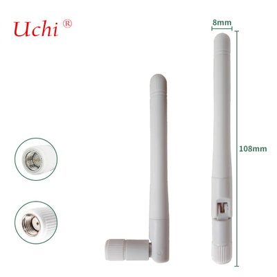WIFI 2.4G Antenna dobrável Gateway sem fio AP Modulo de cartão externo Omnidirecional de alto ganho 2dbi Glue Stick Split Antenna