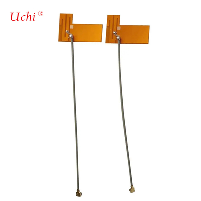 Thin Soft 3 DBi Yellow FPC Flexível Mini UFL 433hmz 2.4ghz Bluetooth Chip Antenna Para ESP32
