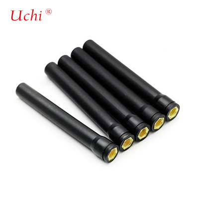 Conector masculino SMA hexagonal recto 433mhz Receptor 433 Mhz Antenna externa de borracha Lora