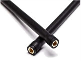 Conector masculino SMA hexagonal recto 433mhz Receptor 433 Mhz Antenna externa de borracha Lora