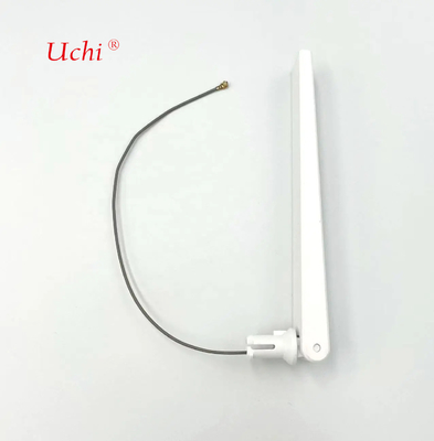 Antenna Wi-Fi de comunicação de banda dupla de borracha externa de 2,4 GHz a 5 GHz com conector MHF para dispositivos de rede