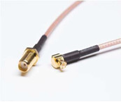 Cabos de baixa perda SMA-Male para MCX macho ângulo direito 6 polegadas 15cm conector RF RG316 Antena coaxial Pigtail