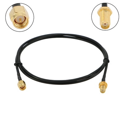 SMA-J/N-J/K Todo cobre SYV50-5 Cabo de extensão de transferência de RF de baixa perda LMR400 10D-FB Cabo RF coaxial para comunicações RJ59 SMA