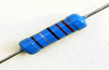 1 watt pequeno E96 resistor de filme do metal de 22 ohms, resistores da folha de metal