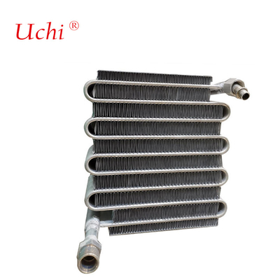 Evaporador de condensação de microcanal de permutador de calor de microcanal de alumínio