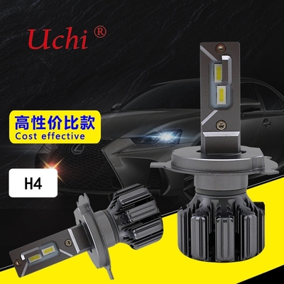Lâmpadas de farol alto e baixo CSP de faróis LED automotivos S8 H4, longa vida útil