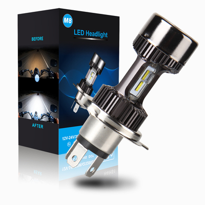 Faróis LED M8 para Motocicleta Elétrica Ultra Brilhantes 9-48V Tensão Ampla