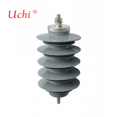 15 kV Surge Arrestor Não-Gap Metal Oxide Pole Lightning Arrestor para Proteção contra sobrevoltagem