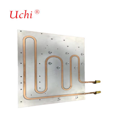 Placa de refrigeração de líquido personalizada Lava-chamas de cobre-alumínio sistema de refrigeração de placas de água fria