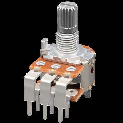 Potenciômetro Rotativo de Eixo Metálico RD16 Potenciômetro RV16 Potenciômetros de Precisão CTR