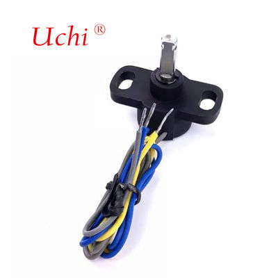 Potenciômetro rotativo de plástico condutivo à prova d'água IP67 OF22, sensor de deslocamento angular