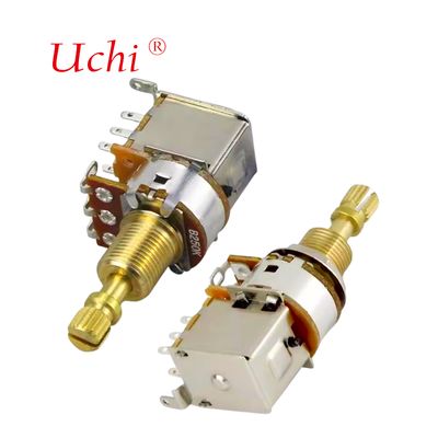 Botão de Volume para Guitarra Elétrica Single-coil RV168 Potenciômetro de Tom