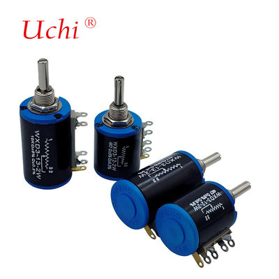 WXD3-12 1W 10k Ohm Potenciômetro Rotativo de Precisão Multivoltas Bobinado