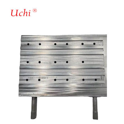 Dissipadores de calor de placa fria líquida brasada Tubo em placa de resfriamento líquido Placa de resfriamento líquido Superfície refrigerada a líquido