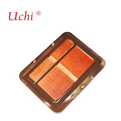 Tecnologia de Resfriamento por Placa Fria para Sistema de Resfriamento a Água a Laser com Dissipador de Calor de Cobre Puro C1100