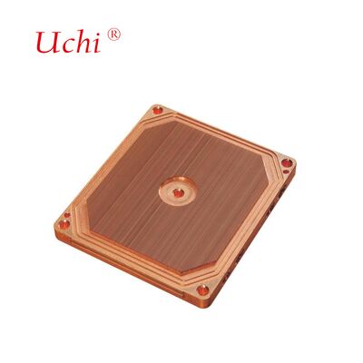 Custom Square-Cylindrical Fin Copper Cold Plate Cooler For Electronic Devices