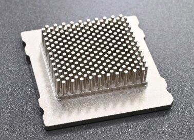 70W Cold Forged Square Pin Fin Skived Sink de Calor