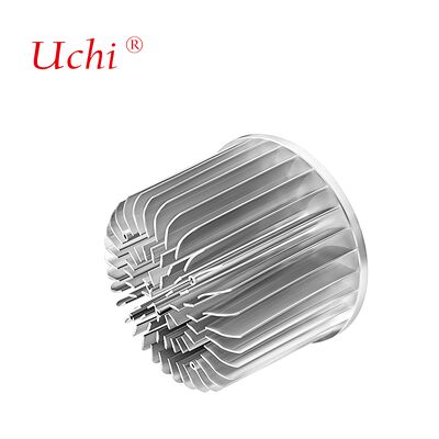 100 mm Cássaro de prata, alumínio radial, escova de calor forjada a frio